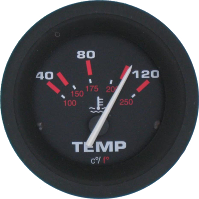 Indicateur de température d'eau 40-120 °C (Amega)