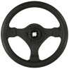 V45 Black Thermoplastic Steering Wheel Ø280mm V-45 PIECESBATEAUX.COM