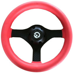 Volante VR00 Termoplastico Rosso Ø280mm 51250071 PIECESBATEAUX.COM