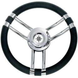 Volante T21 SAVORETTI Ø350mm Negro 71250125 PIECESBATEAUX.COM