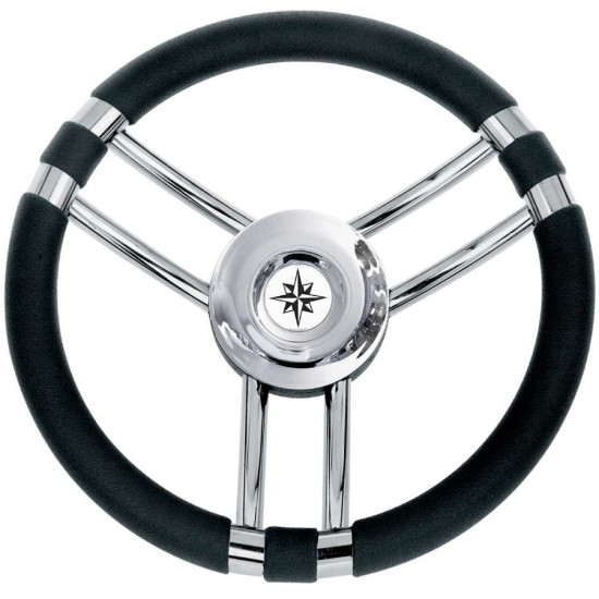 Volante T21 SAVORETTI Ø350mm Negro 71250125 PIECESBATEAUX.COM