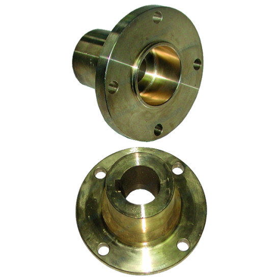 Tourteau d'accouplement conique ø127mm pour arbre 35mm 38250212 PIECESBATEAUX.COM
