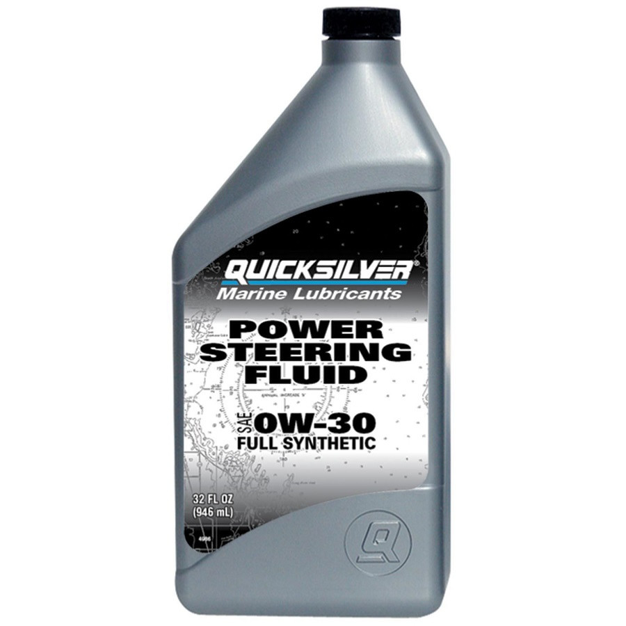 Öl QUICKSILVER-Lenkung (1 l) Synthetisch 0W30 8M0133951 PIECESBATEAUX.COM