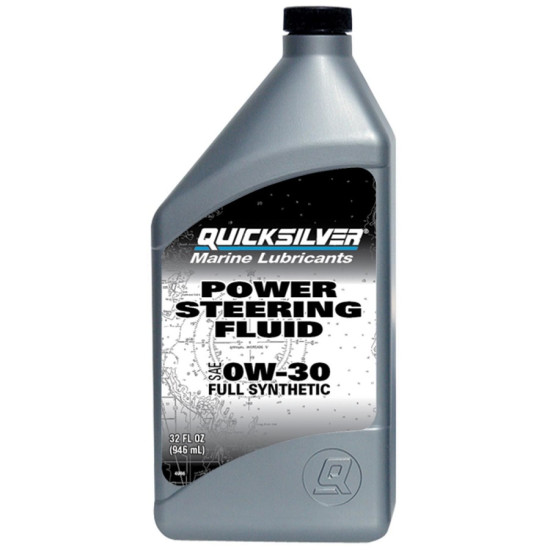 Öl QUICKSILVER-Lenkung (1 l) Synthetisch 0W30 8M0133951 PIECESBATEAUX.COM