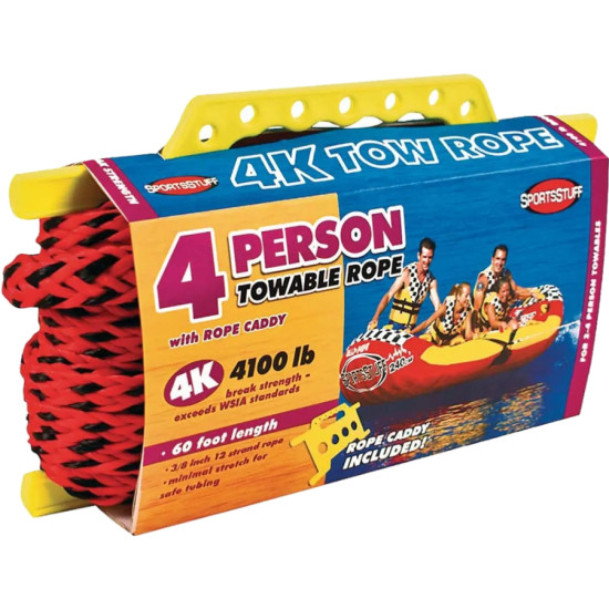 Cuerda de tracción para boyas y tubos de 4 personas SPOR57-1532 PIECESBATEAUX.COM