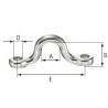 Pontet in acciaio forgiato WICHARD 16x21 AC009204 PIECESBATEAUX.COM
