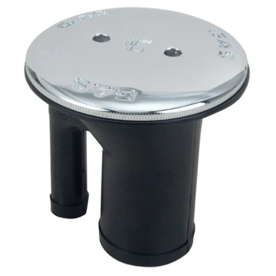 Tappo per bocchettone benzina ventilato diritto PERKO 38 mm 23500165 PIECESBATEAUX.COM