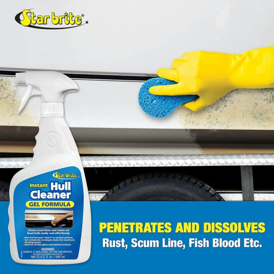 Limpiador instantáneo de casco en gel Star Brite Spray 1L STA96132 PIECESBATEAUX.COM