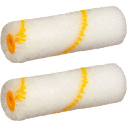 Lote de 2 manguitos amarillos de poliamida de 100 mm 001631--EURO PIECESBATEAUX.COM