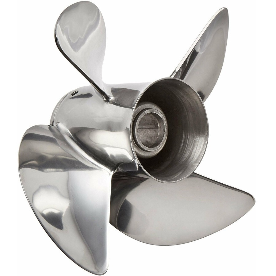Hélice classique 4 pales 70mm M4 à droite en plastique
