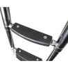 Stainless Steel Telescopic Ladder, 3 Steps, Folding 40250328 PIECESBATEAUX.COM