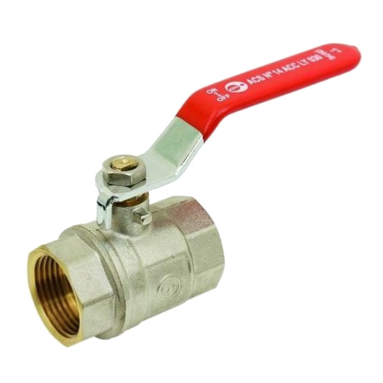 Valvola a sfera in ottone, 1/4 di giro, 1/2 pollice SFE582004 PIECESBATEAUX.COM