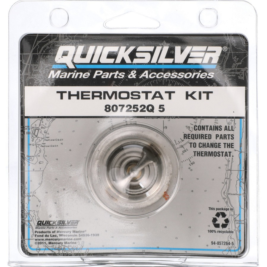 Kit termostato MERCRUISER 3.0L 4.3L, 5.0L, 5.7L 807252Q5 PIECESBATEAUX.COM