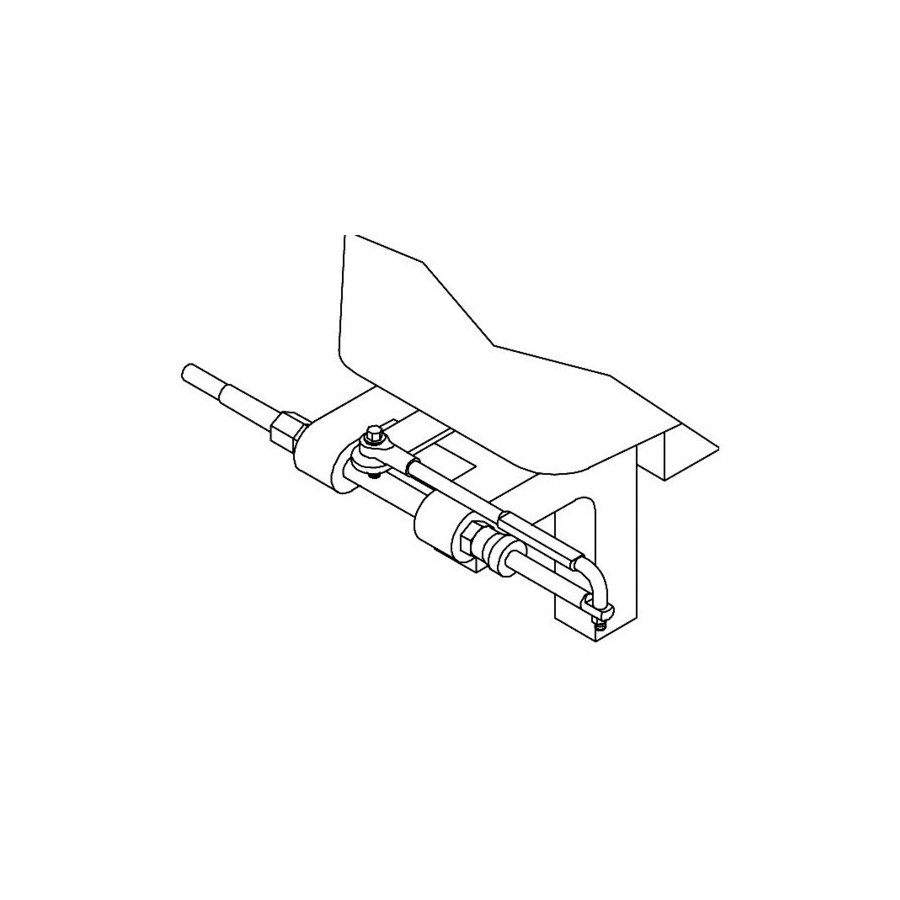 Barra de retorno fija de acero inoxidable de 280 mm 13135069 PIECESBATEAUX.COM