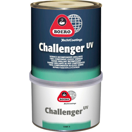 Polyurethan-Lack BOERO Challenger UV 0,75 l 8200356 PIECESBATEAUX.COM
