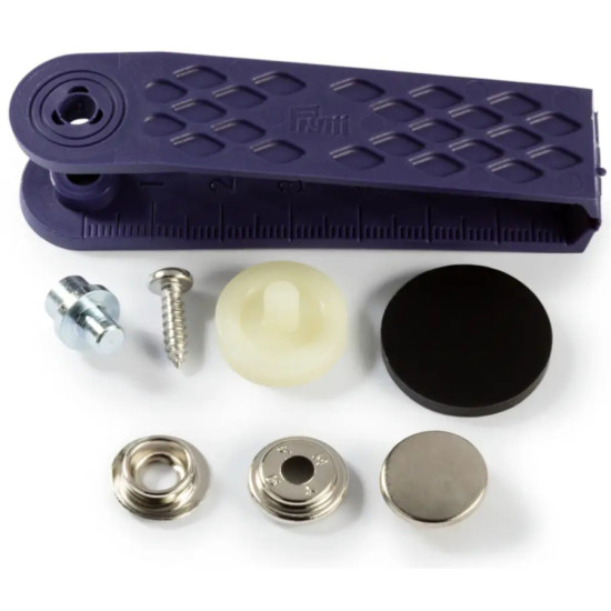 Kit di 10 pulsanti a pressione ø15mm da avvitare + utensile 390211--VDM PIECESBATEAUX.COM