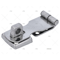 Chiusura con lucchetto girevole inox 70x25 40250111--IMN PIECESBATEAUX.COM