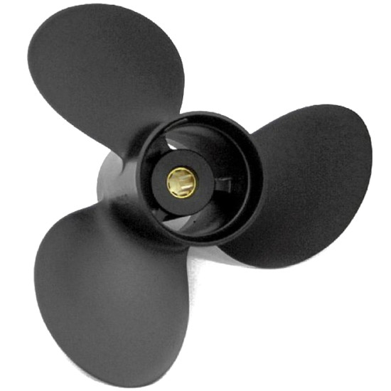 Hélice de 3 palas SOLAS MERCURY de 6 a 15 CV 1111-093-08 PIECESBATEAUX.COM