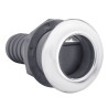 Passascafo diritto 38 mm con valvola in PVC 09121041 PIECESBATEAUX.COM