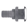 Pasacascos derecho de 38 mm con válvula de PVC 09121041 PIECESBATEAUX.COM
