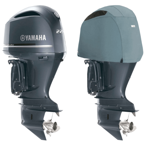 YAMAHA F225 to F300 ventilated engine cover OCEY05V PIECESBATEAUX.COM