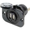 Presa di ricarica doppia USB 2.1A BS1016 PIECESBATEAUX.COM