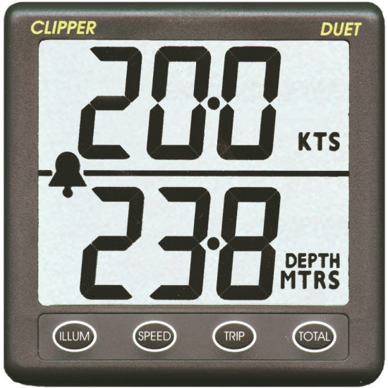 LOCH-SPEEDO-SONDEUR NASA MARINE CLIPPER DUET NAS-NDCLIP1 PIECESBATEAUX.COM