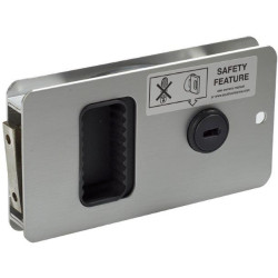 Chiusura per porta scorrevole a filo in alluminio Southco 41250203 PIECESBATEAUX.COM