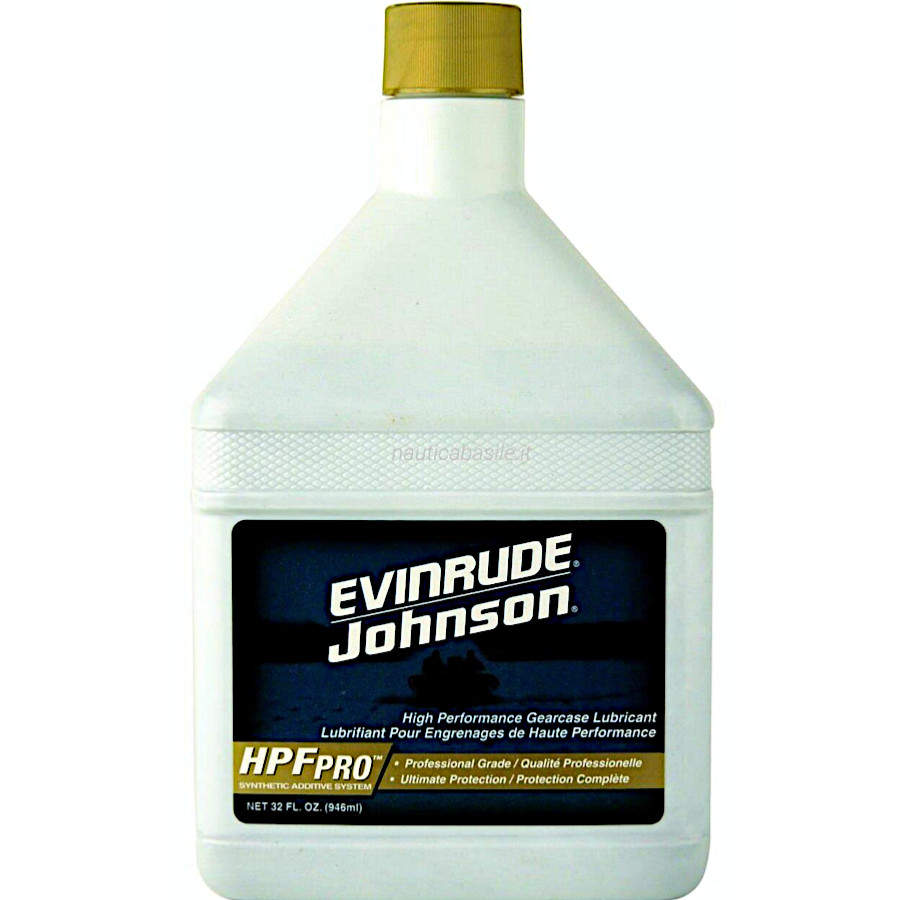Olio piede HPF PRO JOHNSON EVINRUDE OMC (946ML) 778755 PIECESBATEAUX.COM