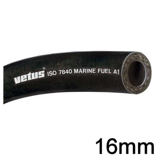 Tubo de escape de la esencia de 16 mm de largo 1 m VETFUHOSE16A PIECESBATEAUX.COM