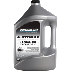 Olio fuoribordo 4 Tempi QUICKSILVER 10W30 (4L) completamente sintetico 8M0180937--8M0206998 PIECESBATEAUX.COM