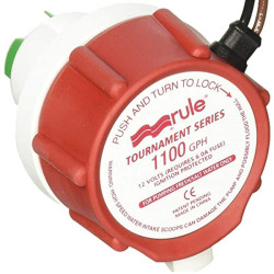 Motor Bomba Estanque RULE 1100 GPH 4000 L/h 12 V RUL47DR PIECESBATEAUX.COM