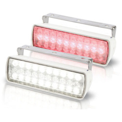 Faro da ponte LED Sea Hawk-XL bicolore a fascio largo 67000395 PIECESBATEAUX.COM