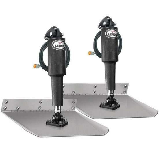 Kit flap LENCO elettrici 12x12 senza controller TT12X12NS PIECESBATEAUX.COM