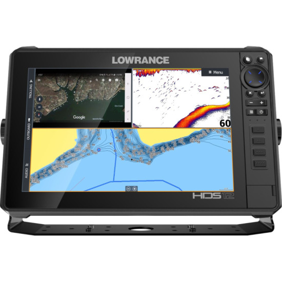 LOWRANCE HDS LIVE 12 fishfinder and sounder with 3-in-1 Active Imaging LW014 PIECESBATEAUX.COM