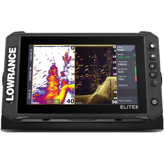 Combinato ecoscandaglio LOWRANCE Elite FS 9 con trasduttore Active Imaging 3-in-1 LW004 PIECESBATEAUX.COM
