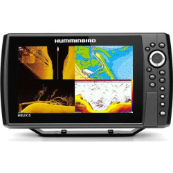 Combinato ecoscandaglio HUMINBIRD HELIX 9G4N CHIRP MEGA SI H9G4N-CMSI+TA PIECESBATEAUX.COM