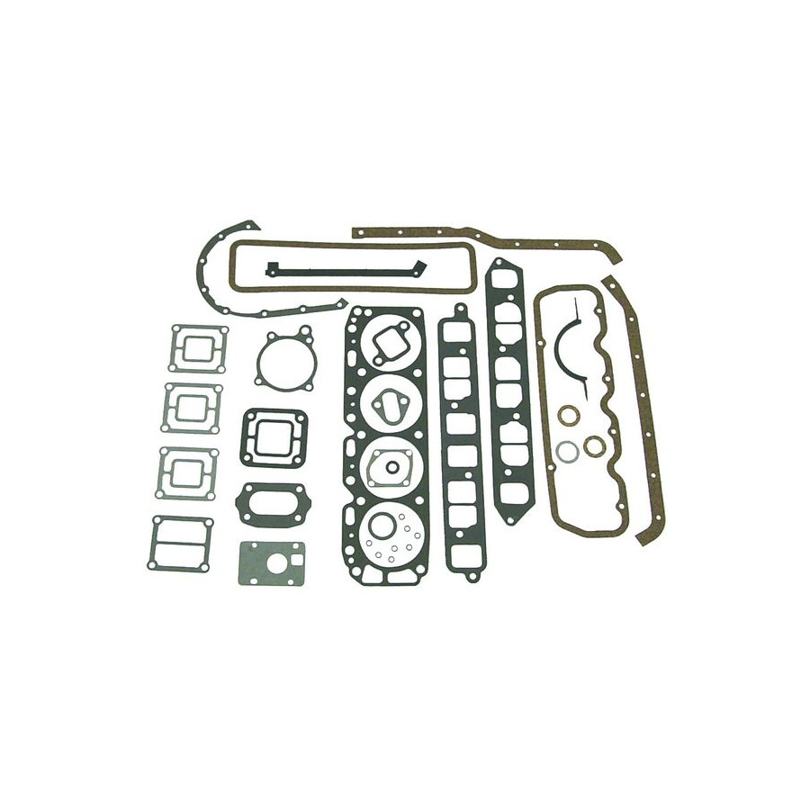 Gasket set gaskets OMC 3.0L GM 140Hp (1973-88) 18-4374 PIECESBATEAUX.COM