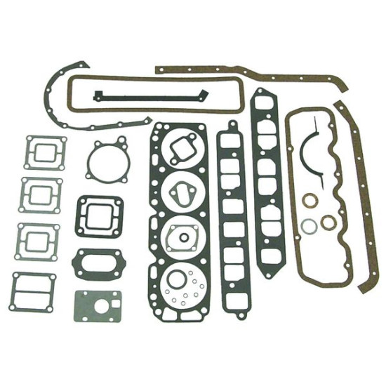 Gasket set gaskets OMC 3.0L GM 140Hp (1973-88) 18-4374 PIECESBATEAUX.COM