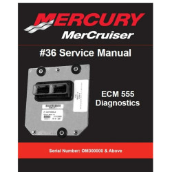 Manuale di servizio MERCRUISER ECM 55 8M0160555 PIECESBATEAUX.COM
