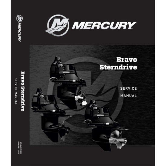 Manuel de Service MERCRUISER BRAVO 8M0185811 PIECESBATEAUX.COM