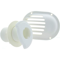 Pasacascos de 1"1/4 en Marelon con filtro 43250841 PIECESBATEAUX.COM
