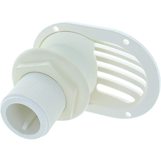 Passe-Coque 1"1/4 en Marelon avec Crépine 43250841 PIECESBATEAUX.COM