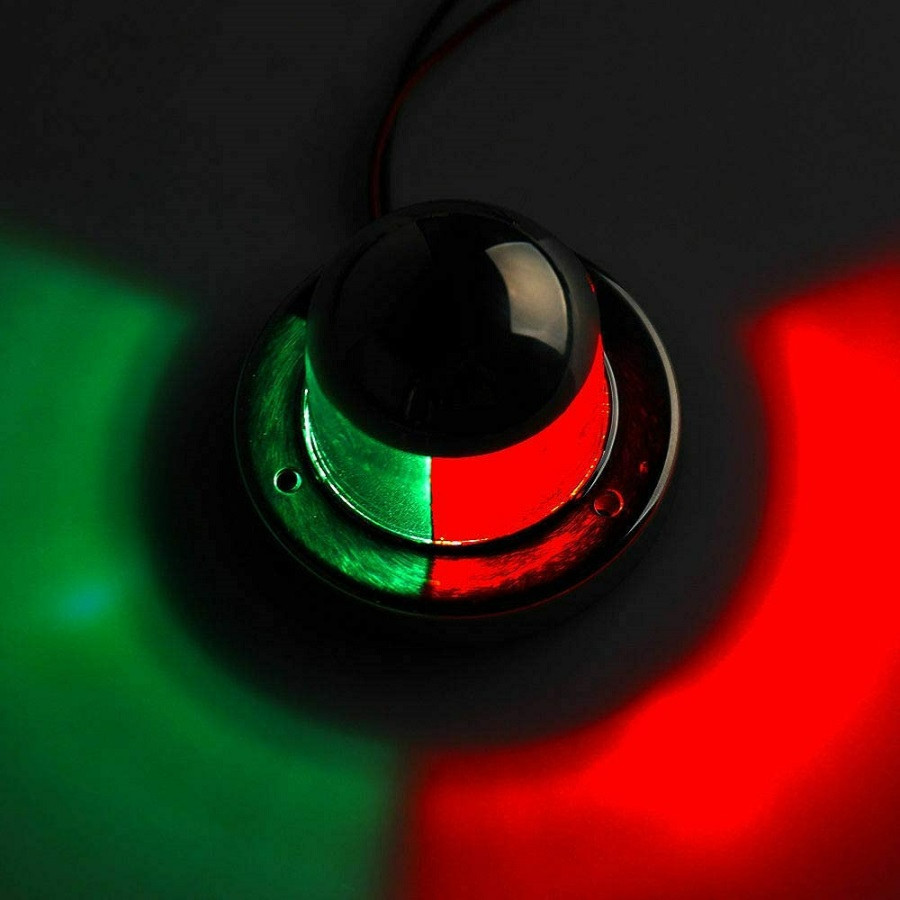 Faro di navigazione anteriore a LED bicolore 40251230 PIECESBATEAUX.COM