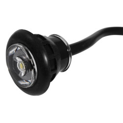 Luz de cortesía LED blanca, diámetro 25, 12/24 V, 0,25 W 90863171 PIECESBATEAUX.COM