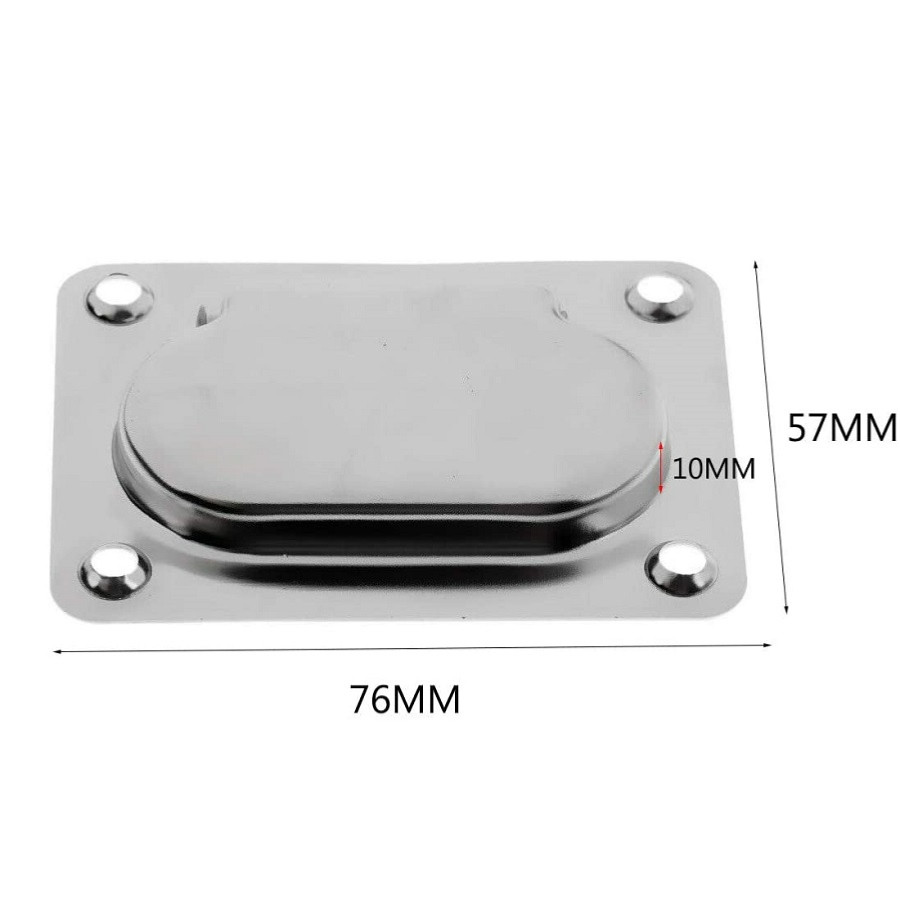 Maniglia per lavabo in acciaio inox 76x57 con molla 09121806--IMN PIECESBATEAUX.COM