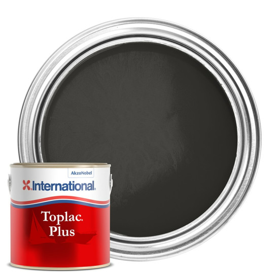 Vernice International TOPLAC Plus Jet Black 999 / 750ML 3250034 PIECESBATEAUX.COM