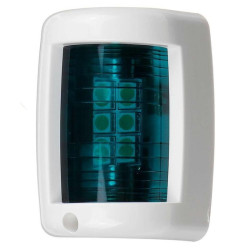 Mini luz de navegación verde estribor 112,5° LED 40251200 PIECESBATEAUX.COM