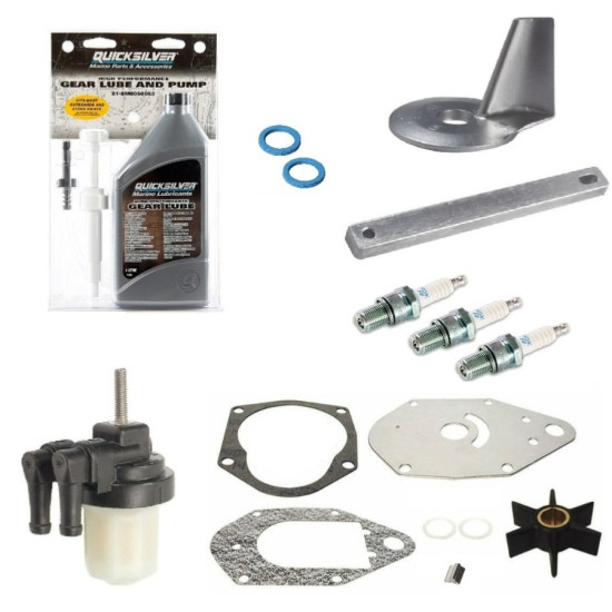 Revizione kit MERCURY 40-60Cv 3 cilindri 2 Tempi MRY40-60 PIECESBATEAUX.COM
