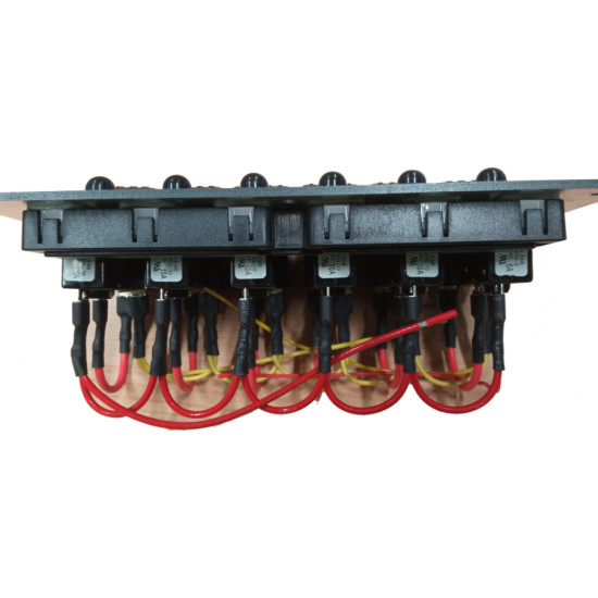 Quadro elettrico 6 interruttori antracite 65000811--IMN PIECESBATEAUX.COM
